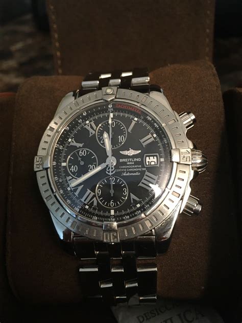 b13355 breitling watch|Breitling certifie chronometre 1884 b13356.